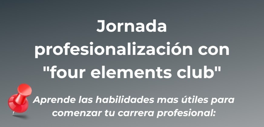 Jornada de profesionalizacion